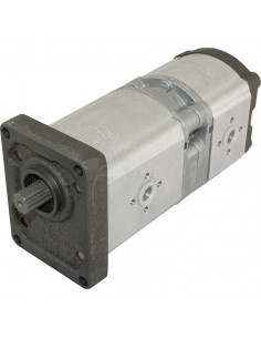 Bomba hidráulica doble