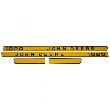 Decal set jd 1020