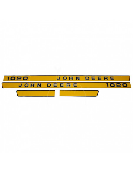 Decal set jd 1020