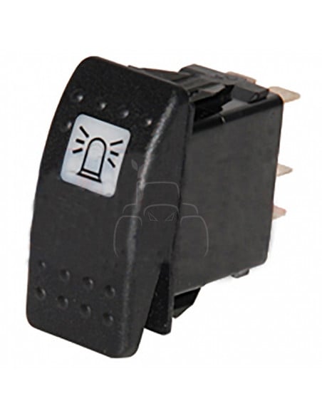 Interruptor basculante luz giratoria - encendido/apagado