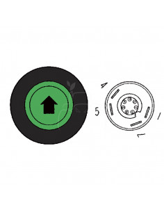 Botón pulsador interruptor de elevación hidráulica