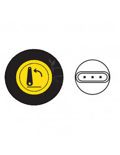 Botón pulsador interruptor de elevación hidráulica