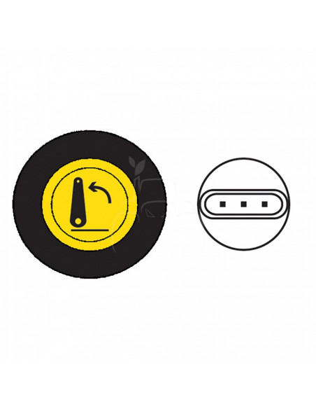 Botón pulsador interruptor de elevación hidráulica