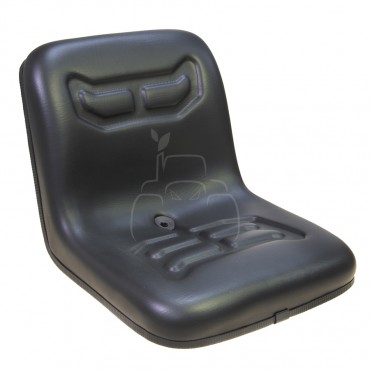 Asiento piel sintética color negro