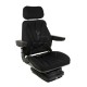 Asiento neumático color negro - tela