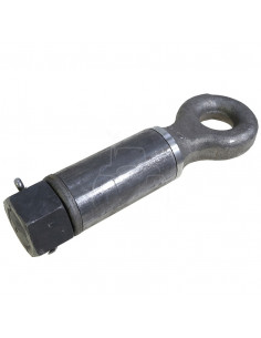 Anillo de remolque soldable l 318 mm - capacidad 1500 kg - 10t