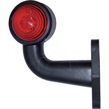 Luz marcador lateral curvado - 12 v