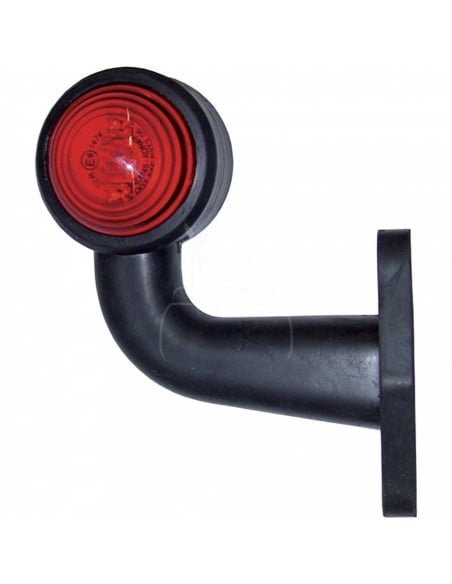 Luz marcador lateral curvado - 12 v