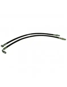 Par de mangueras hidráulicas con 3/8'' rosca bsp & acople 1/2''