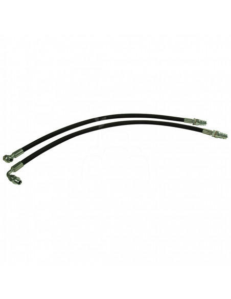 Par de mangueras hidráulicas con 3/8'' rosca bsp & acople 1/2''