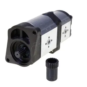 Bomba hidráulica doble