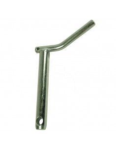 Pasador de enganche ø 19 mm - l 123 mm - mango acodado