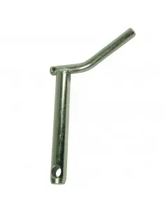 Pasador de enganche ø 19 mm - l 123 mm - mango acodado