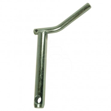 Pasador de enganche ø 19 mm - l 123 mm - mango acodado