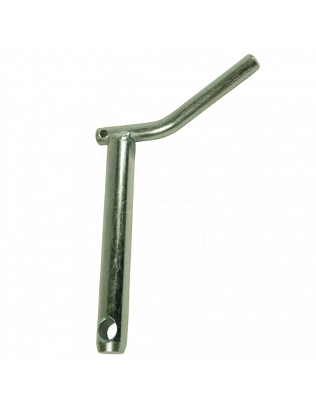 Pasador de enganche ø 19 mm - l 123 mm - mango acodado