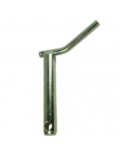 Pasador de enganche ø 22 mm - l 127 mm - mango acodado