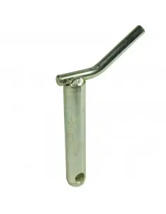 Pasador de enganche ø 25 x 125 x 12 mm - mango acodado