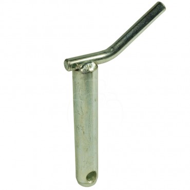 Pasador de enganche ø 25 x 125 x 12 mm - mango acodado