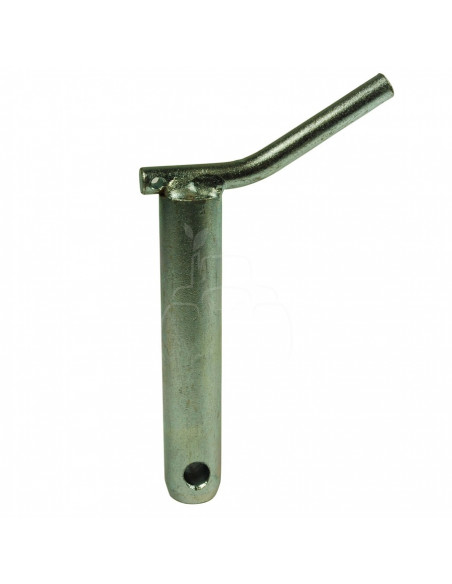 Pasador de enganche ø 28 mm - l 135 mm - mango acodado