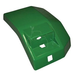 Guardabarros extension sin soporte de placa - plastico izquierda