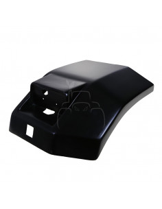 Guardabarros extension izquierda (negro)