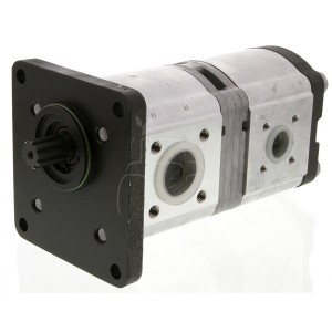 Bomba hidráulica doble