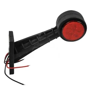 Luz marcador lateral recto - 6 led - 9/36 v - dcha.