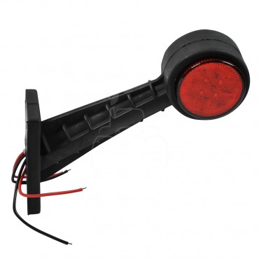 Luz marcador lateral recto - 6 led - 9/36 v - dcha.