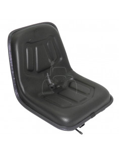 Asiento con guías de deslizamiento