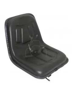 Asiento con guías de deslizamiento