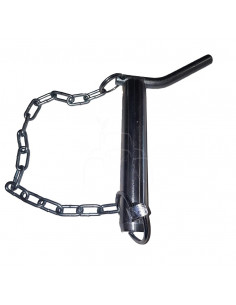 Pasador de enganche ø 25 mm - l 135 mm - mango acodado