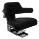 Asiento suspensión mecánica - tejido color negro