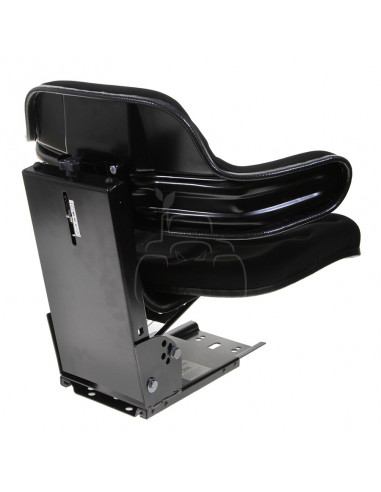 Asiento suspensión mecánica - tejido color negro