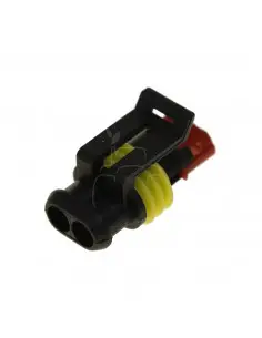Conector macho superseal 1,5 mm para terminal hembra - 2 polos