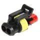 Conector macho superseal 1,5 mm para terminal hembra - 2 polos