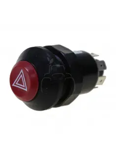 Botón pulsador interruptor de peligro