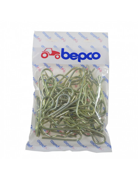 Pasadores en ''r'' ø 3 x 52 mm - balde - ( 50 pzas )