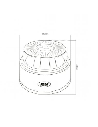 Baliza de emergencia geolocalizable V16 54735