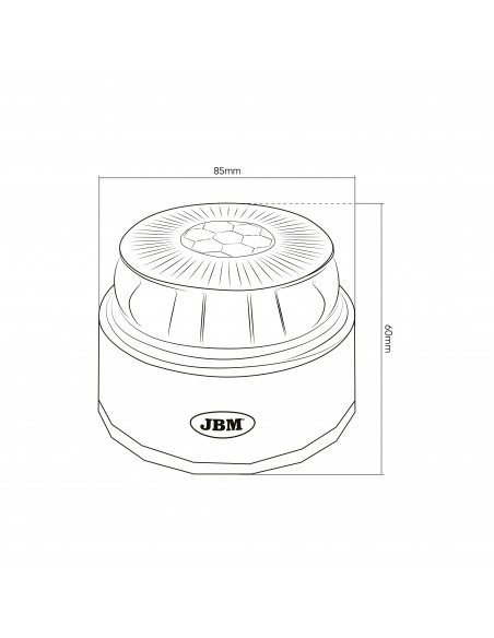 Baliza de emergencia geolocalizable V16 54735