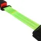 Cinturón de seguridad 2 puntos retráctil enrollable verde fluor