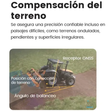 Kit de dirección guiada automática AN600MAXKR uso agrícola