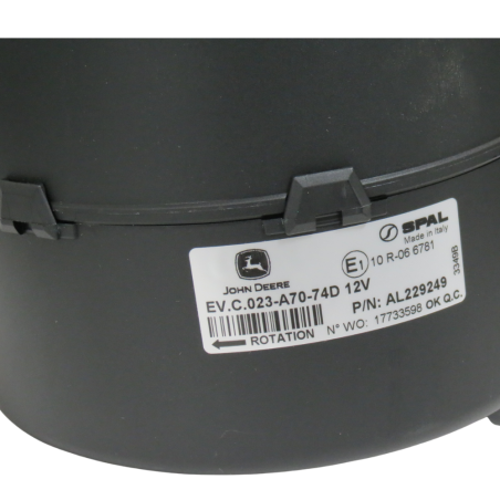 Motor del Ventilador 12V | recambio maquinaria agrícola