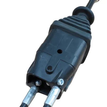 Kit distribuidor hidráulico 3/8" doble efecto 2 sirgas