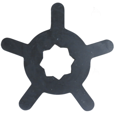 Estrella peladora máquina almendra Solano 5 puntas Ø 230mm