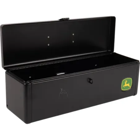 Caja de Herramientas Original Negra para Tractores John Deere