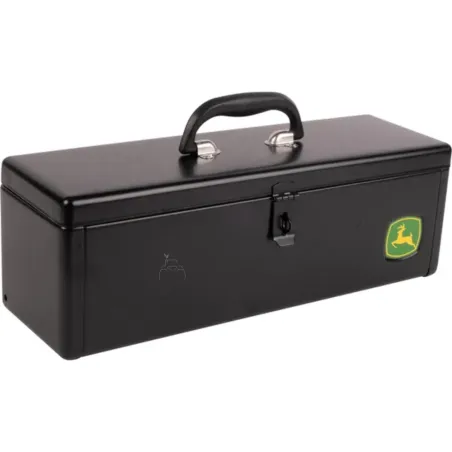 Caja de Herramientas Original Negra para Tractores John Deere