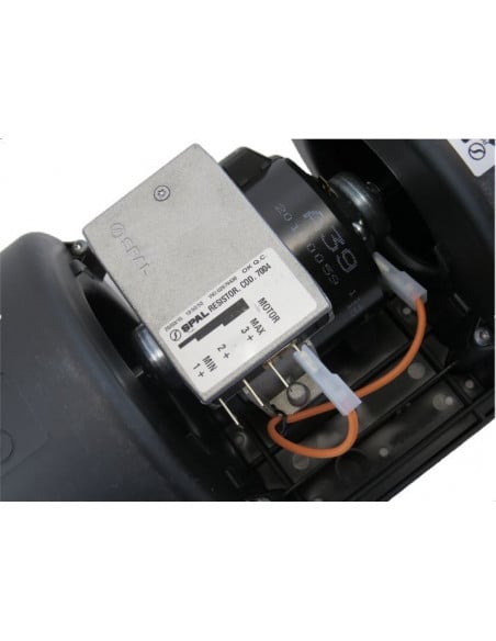 Electro Ventilador aire centrífugo SPAL 12v 2 ejes 3 vel. para cabinas 006-A39-22