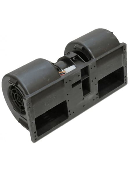Electro Ventilador aire  centrífugo SPAL 12v 2 ejes 3 vel. para cabinas 006A4522