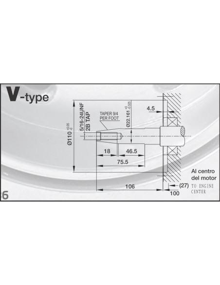 Motor 4 tiempos OHV 390-V