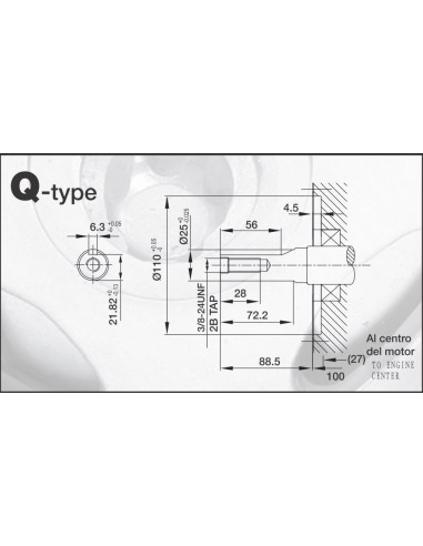 Motor 4 tiempos OHV 390-Q